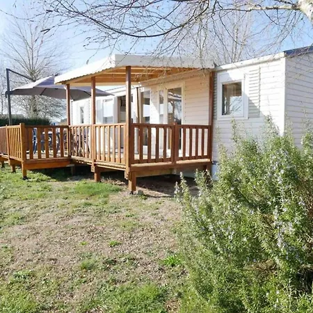 Vakantiehuis Mobil-home Cosy, 3 Chambres, Proche Plage, Jardin Ferme, Bbq, Animaux Admis - Fr-1-479-183